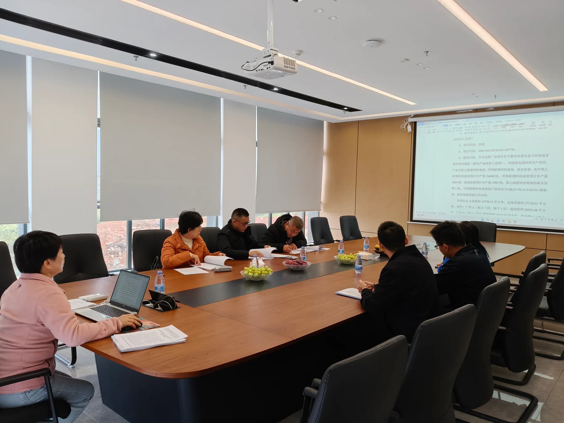 企业项目资料评审会议